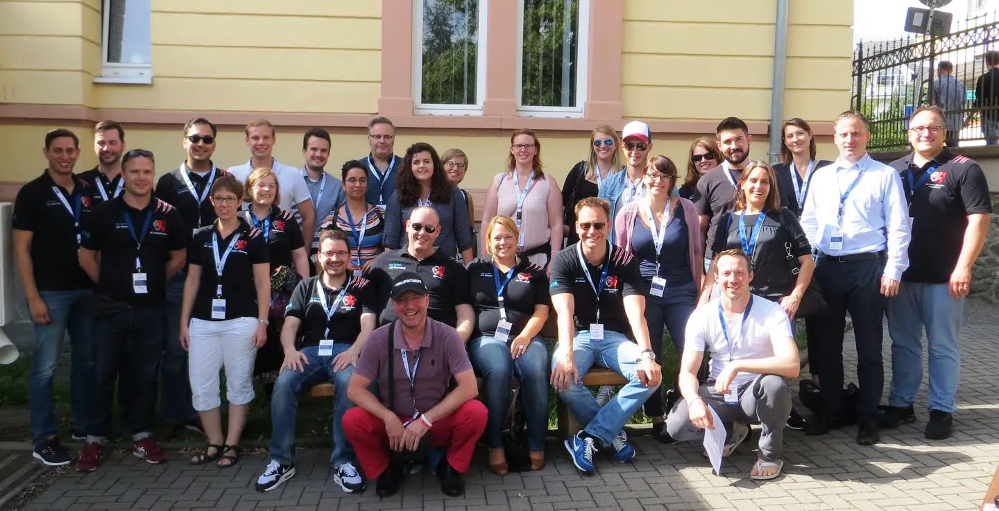 Die Teilnehmer des 2. Mittelhessentags der WJ Wetzlar, Gießen-Vogelsberg und Wetterau. Foto: IHK Lahn-Dill